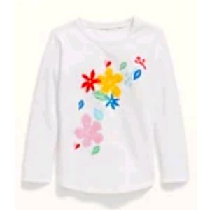 Toddler Girl's Ling Sleeve T-shirt